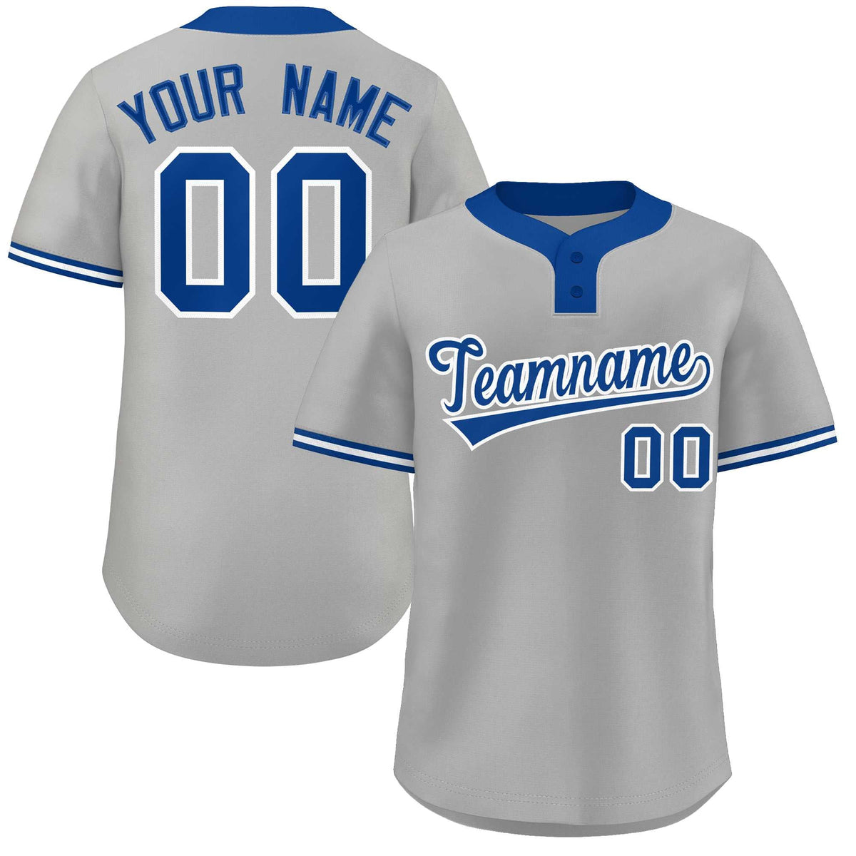 Baseball Two-Button Jersey