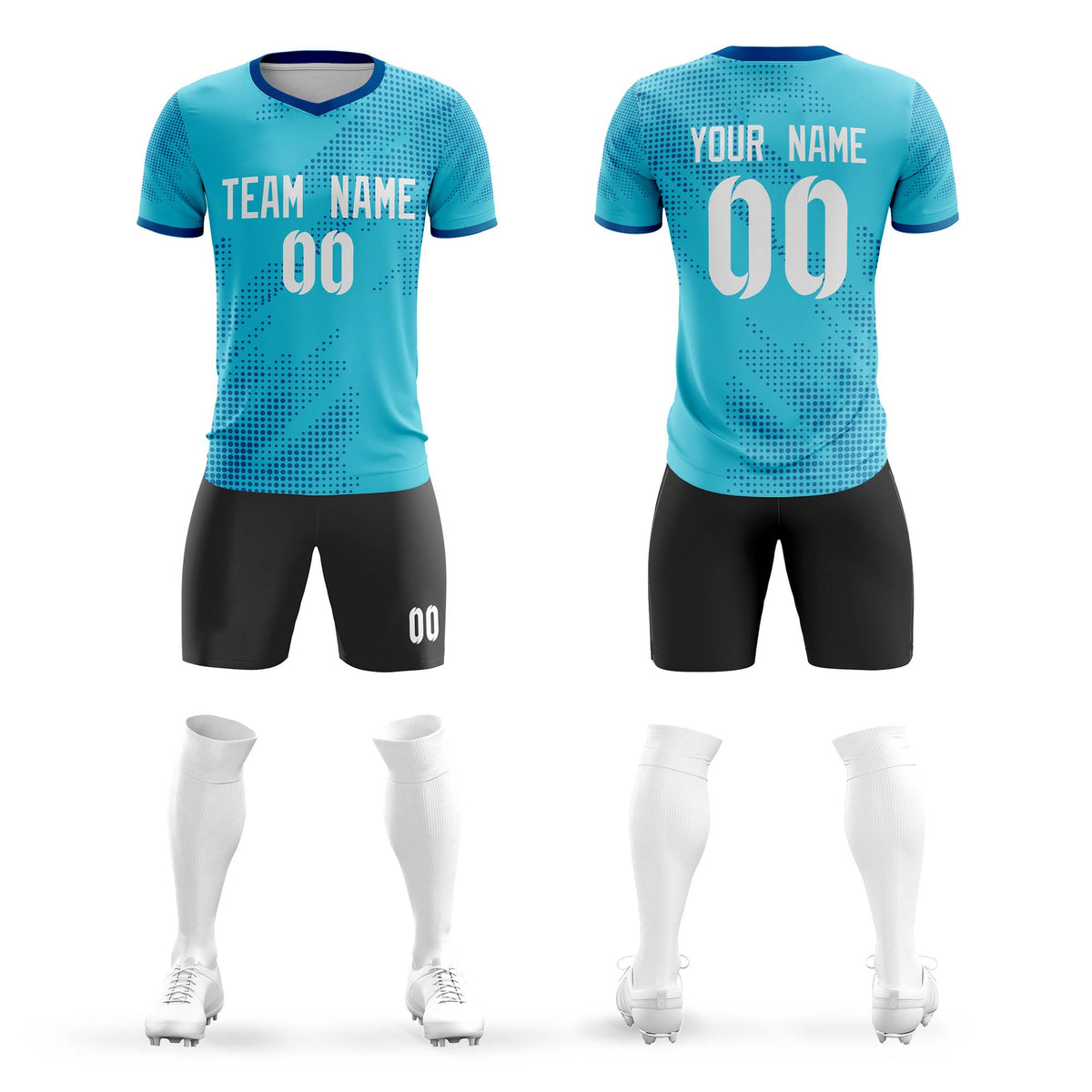 Soccer Light Blue Jersey