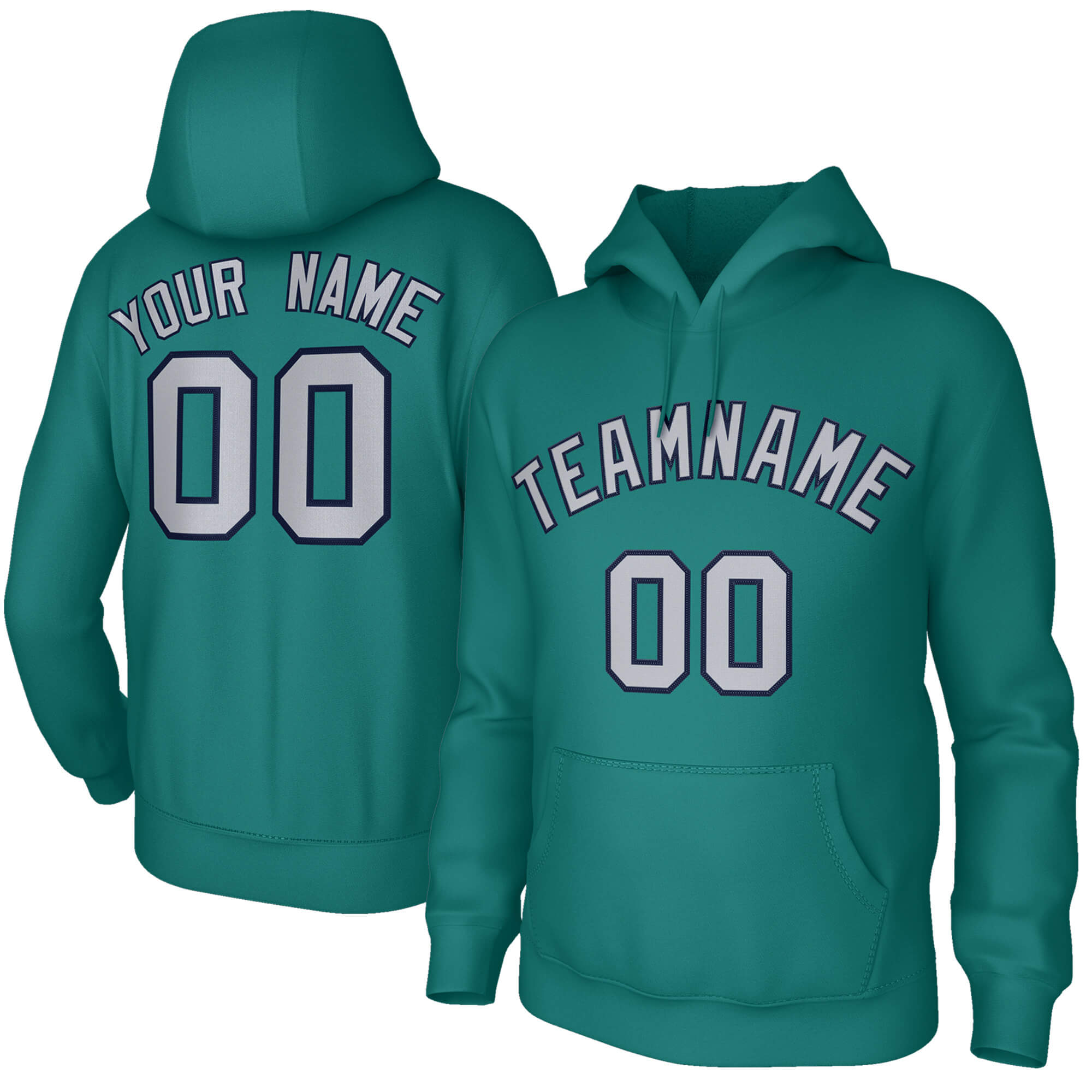 Hoodie Aqua