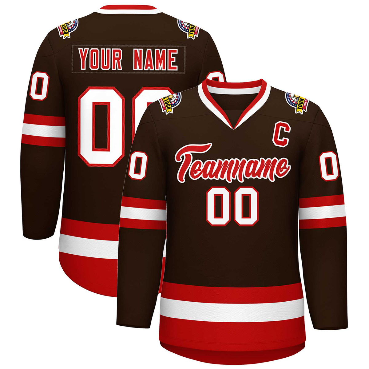 Hockey Brown Jersey