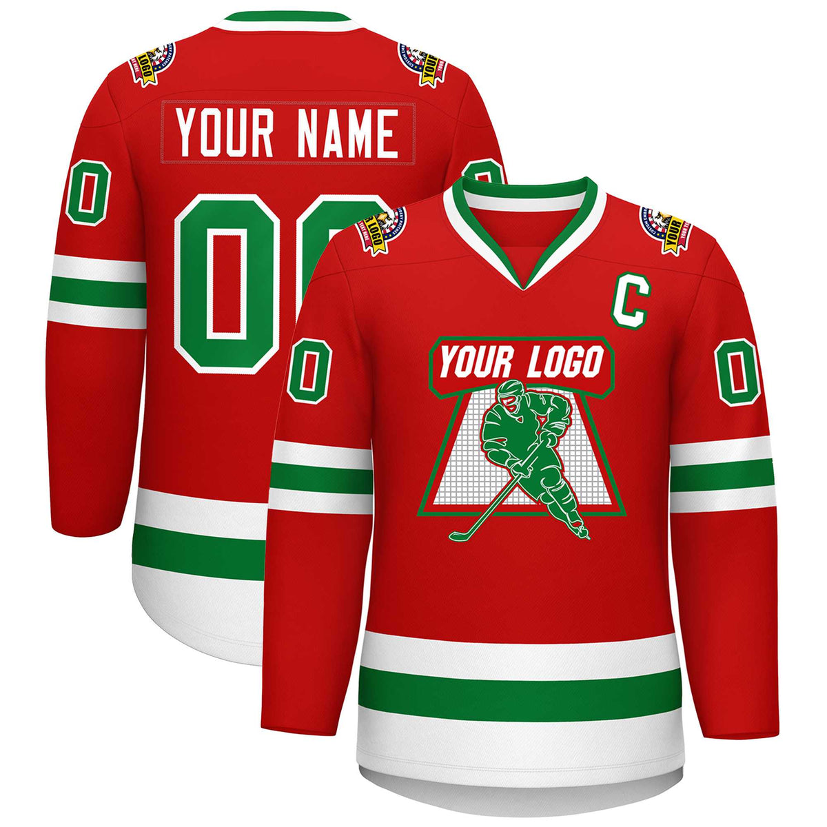 Hockey Christmas Jersey