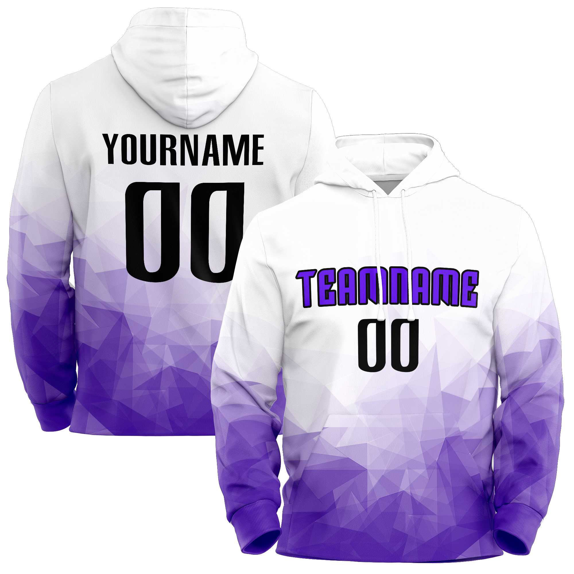 Hoodie Graffiti Pattern