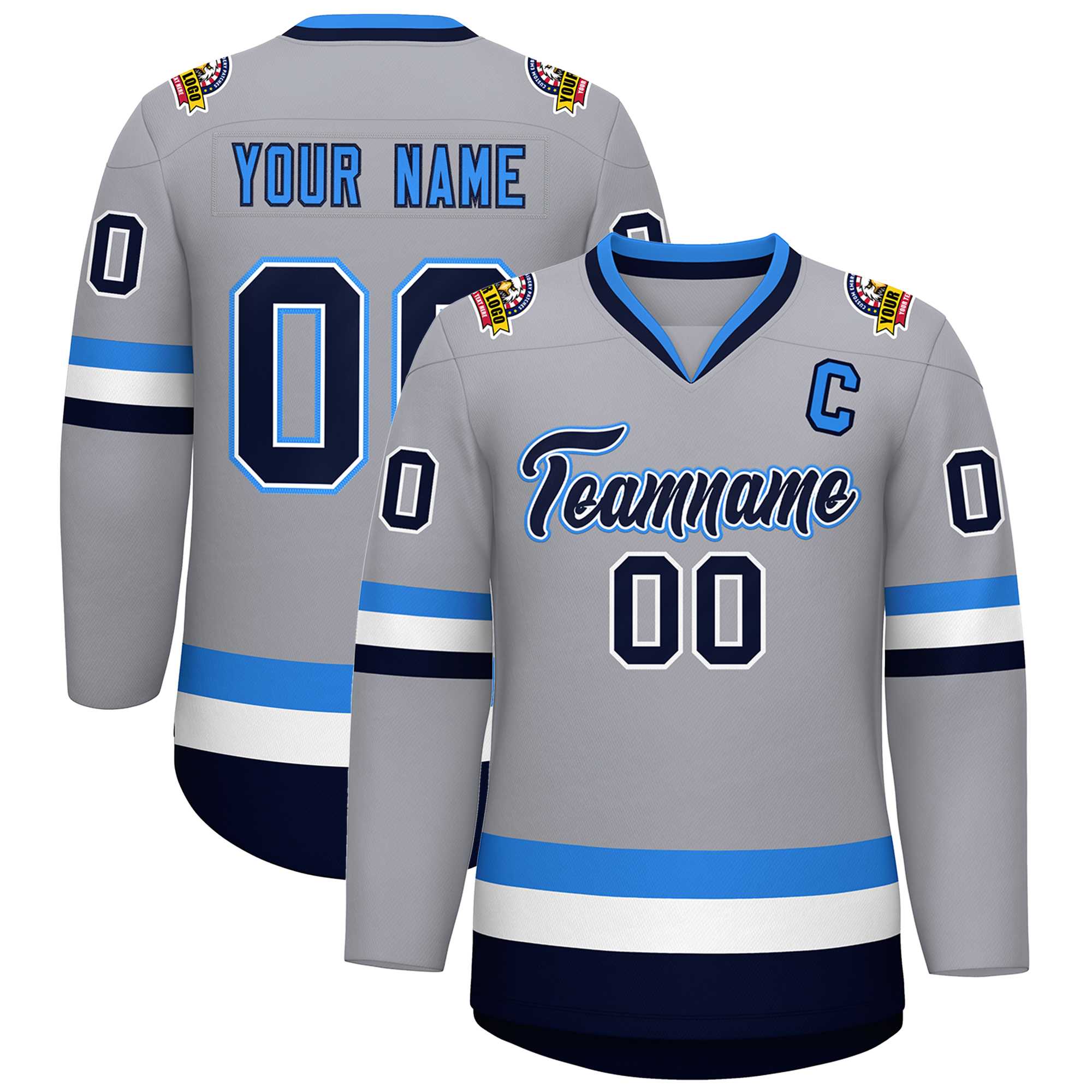 Hockey Gray Jersey