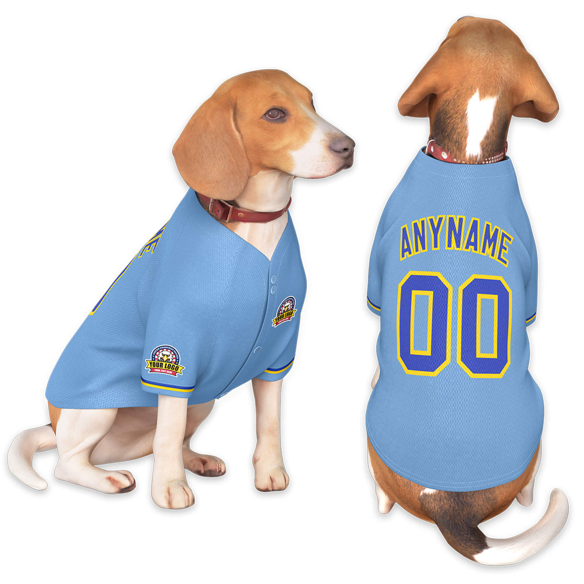 Dog Light Blue Jersey