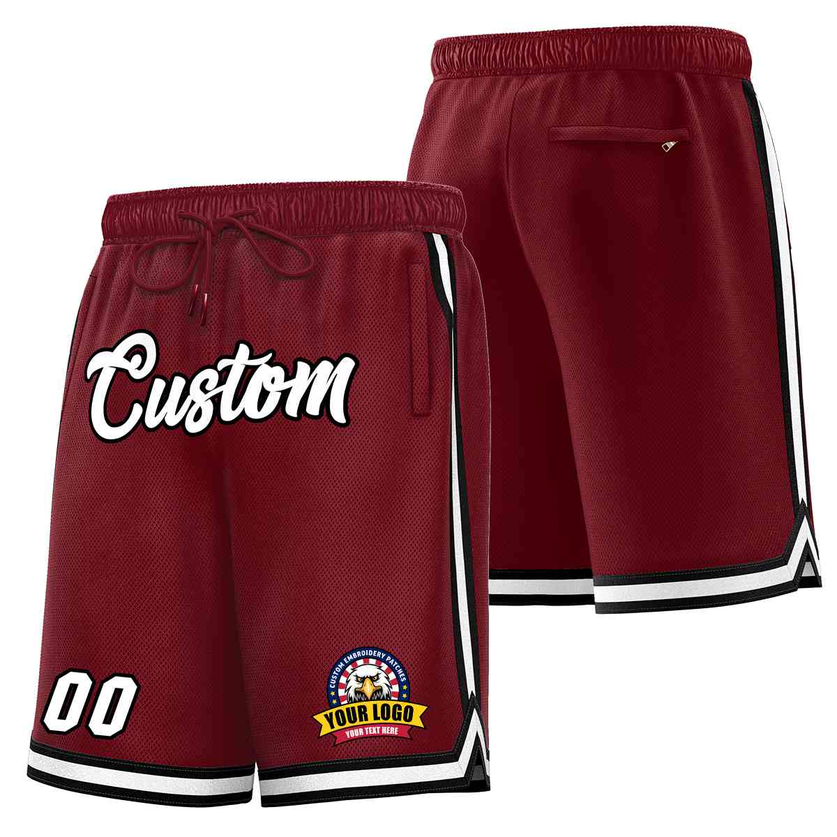 Shorts Maroon