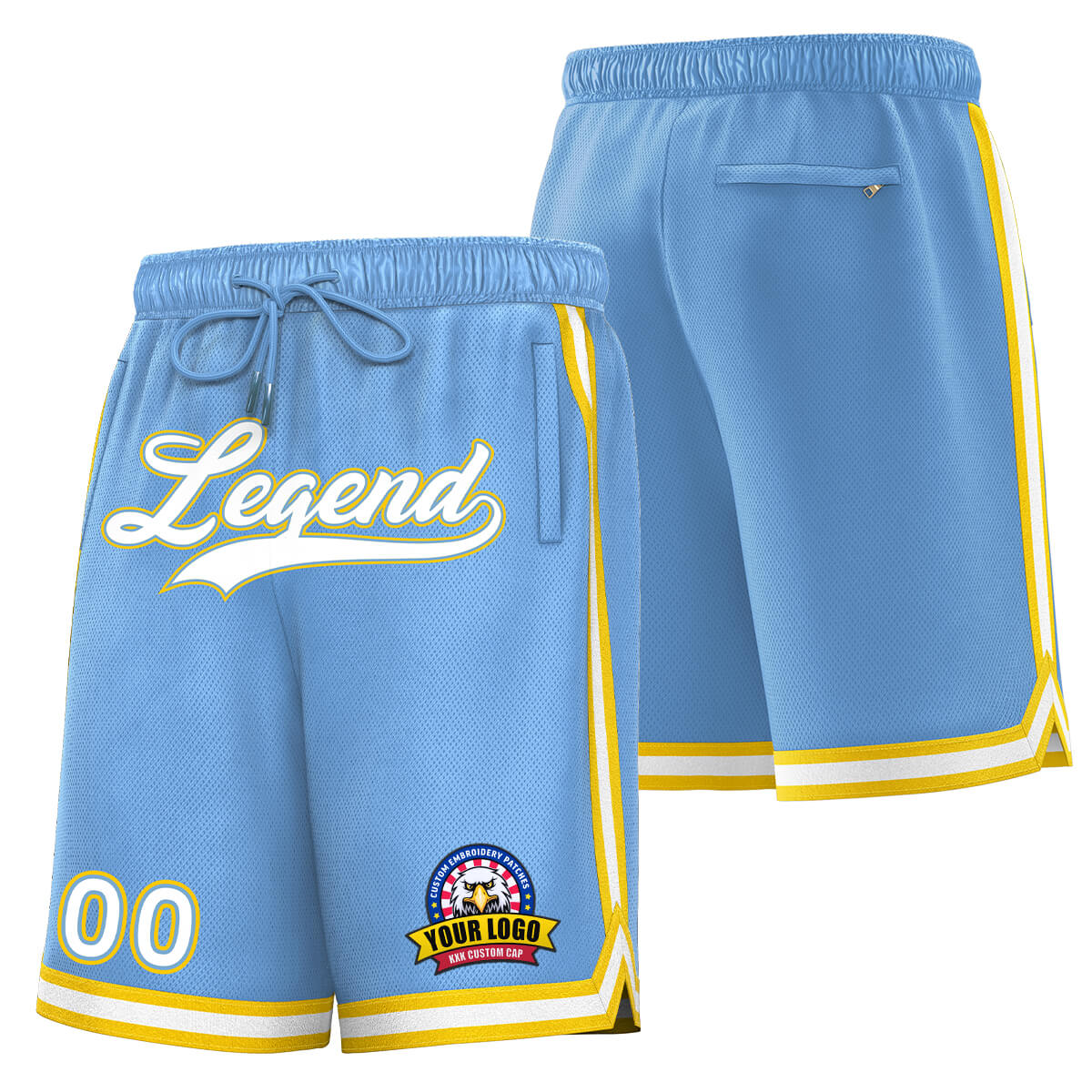 Shorts Powder Blue