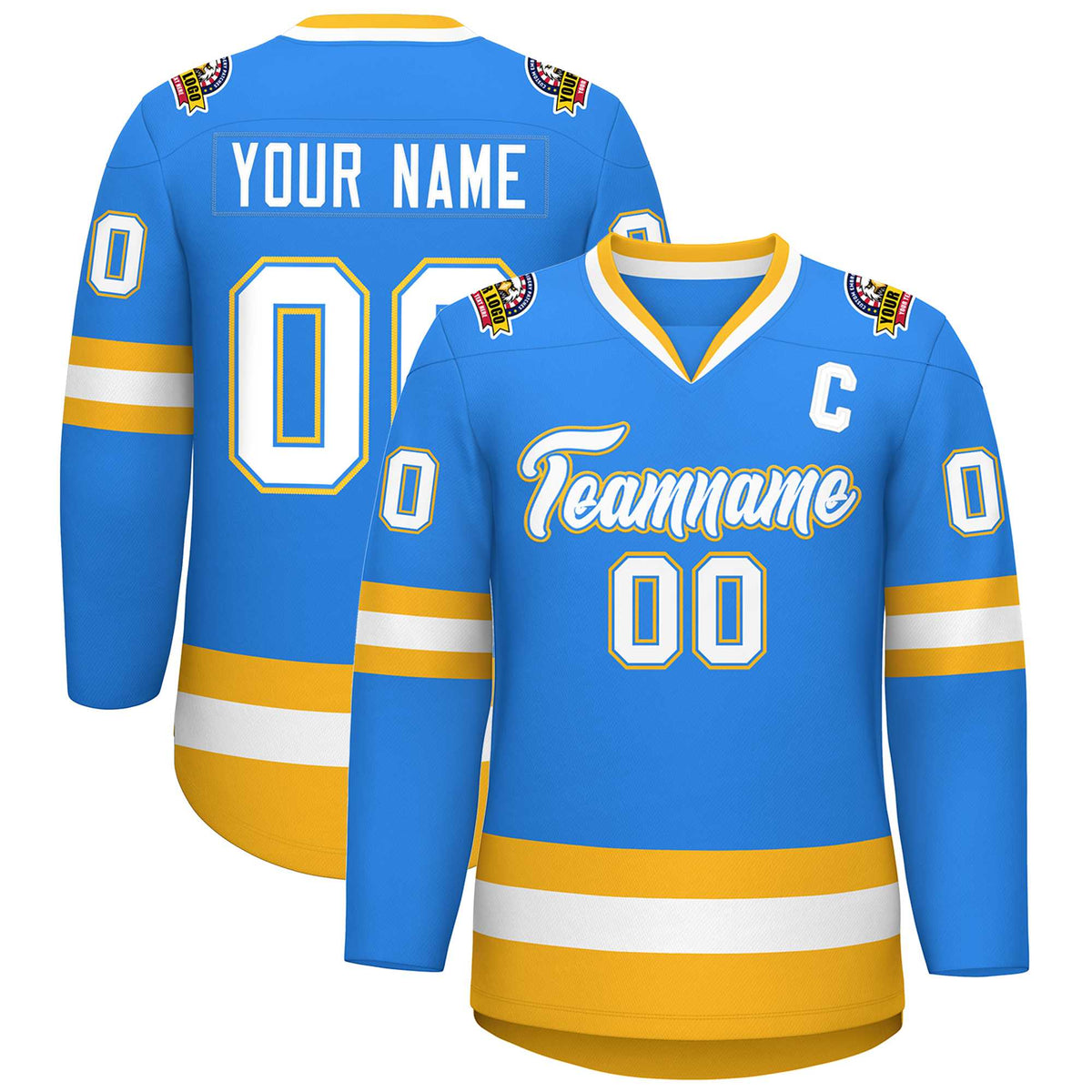 Hockey Powder Blue Jersey