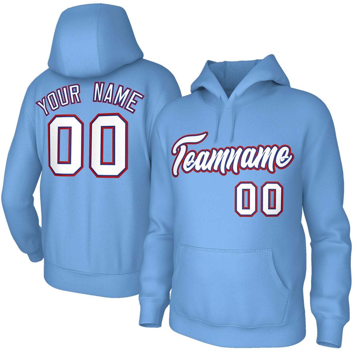 Hoodie Powder Blue