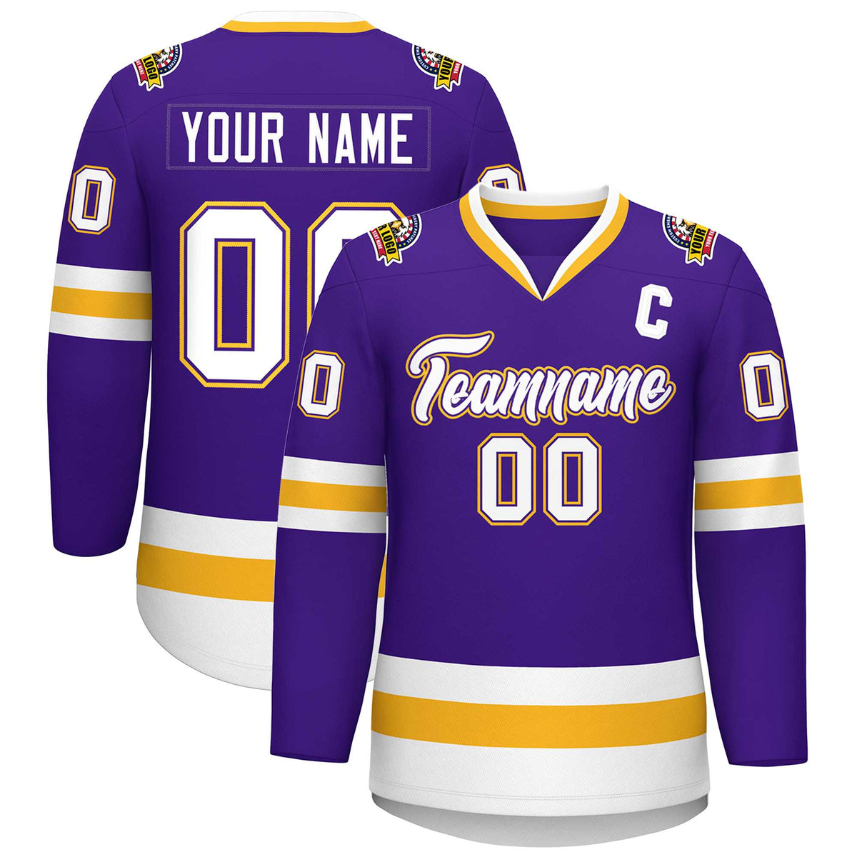 Hockey Purple Jersey