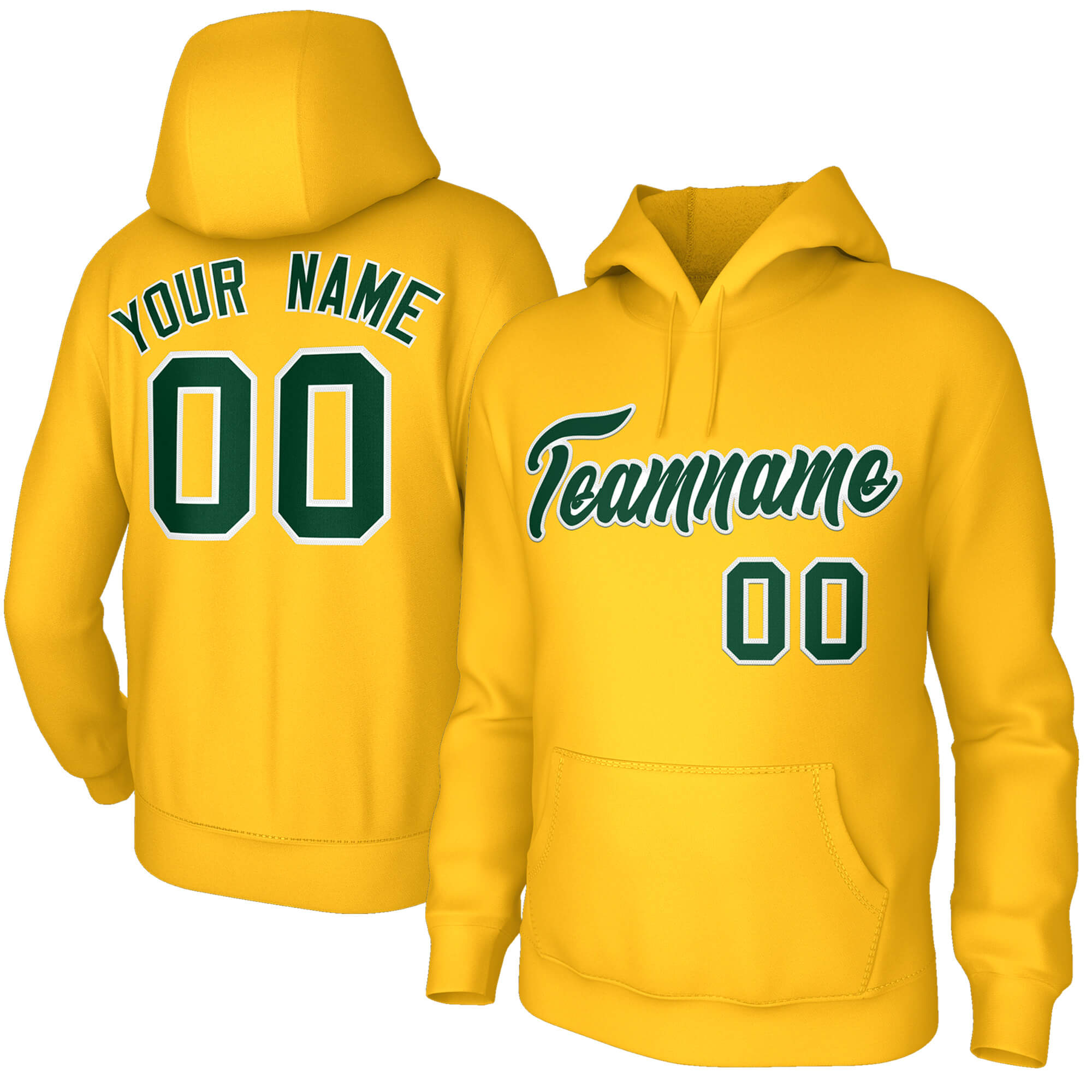 Hoodie Yellow