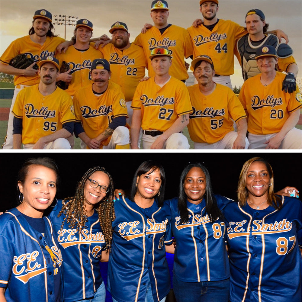 Custom Red White-Navy Classic Style Authentic Baseball Jersey