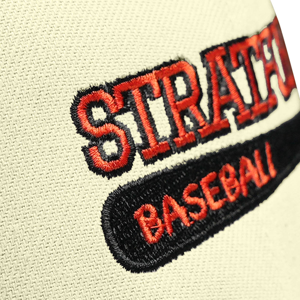 Custom White 3D Puff Embroidery Flat Embroidery Flat Eaves Sport Baseball Cap Design for Men/Women/Youth-Cream2