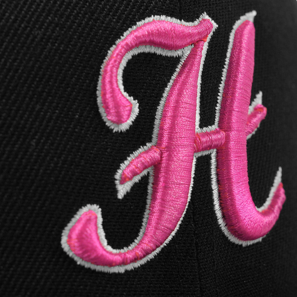 Custom White 3D Puff Embroidery Flat Embroidery Flat Eaves Sport Baseball Cap Design for Men/Women/Youth-Black