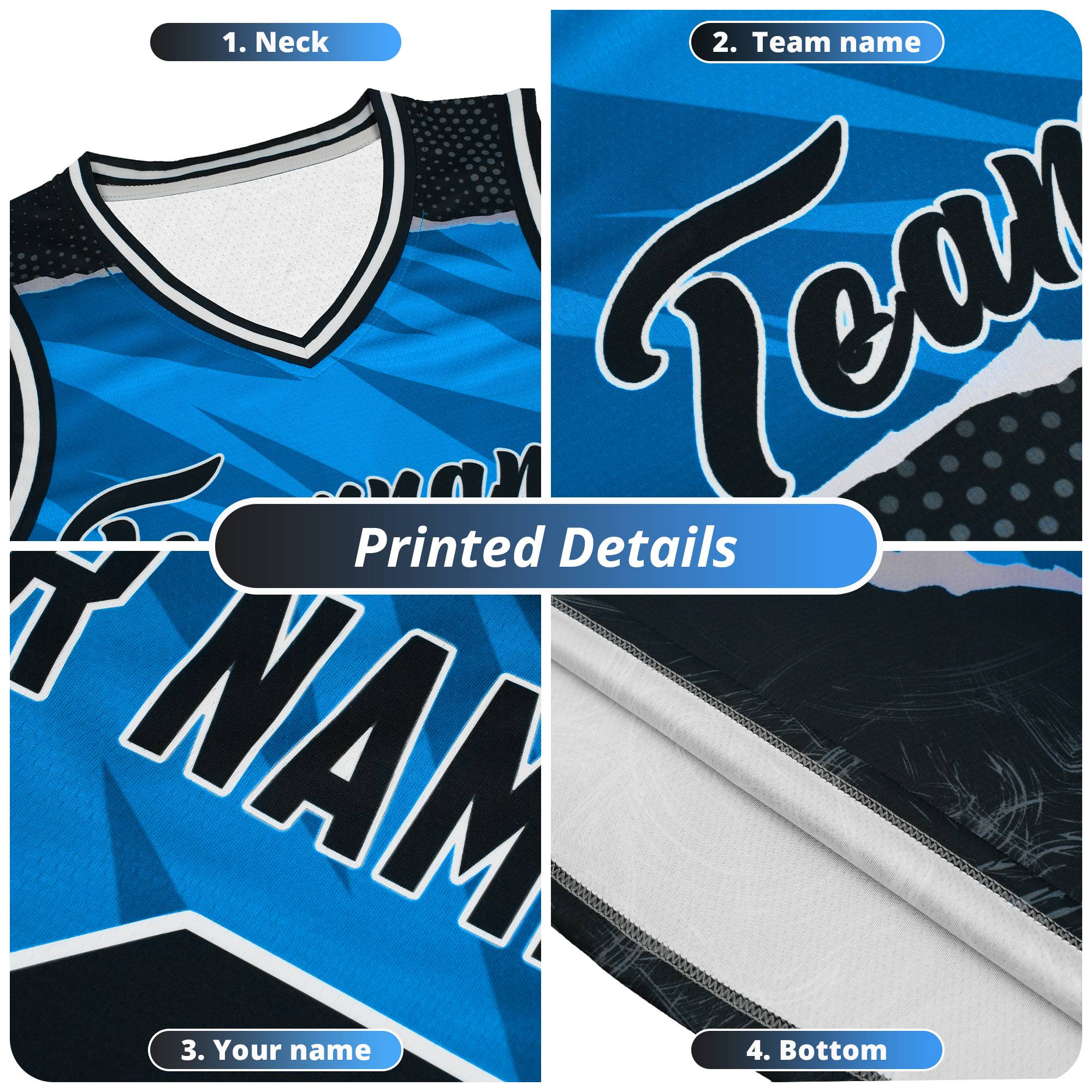 Custom Black Personalized Honeycomb Pattern Sports Uniform Basketball Jersey