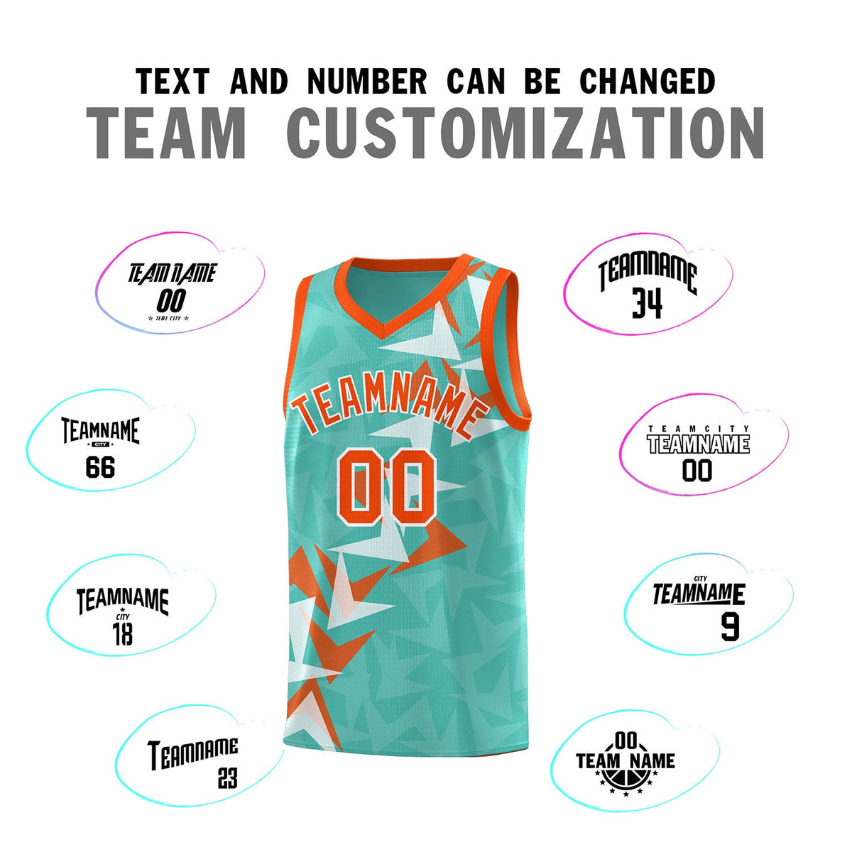 Custom Bright Green Boomerang Pattern Sets Basketball Jersey