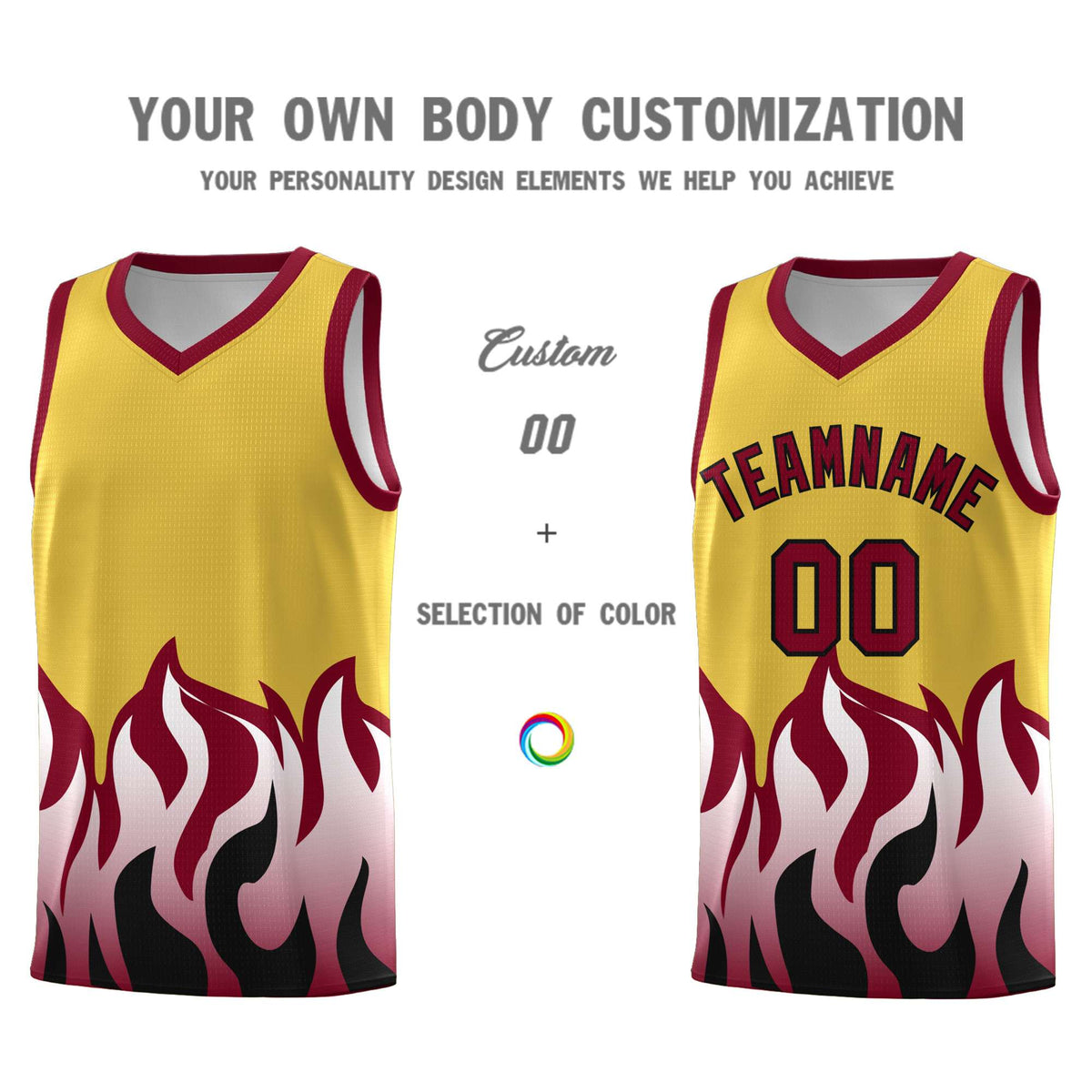 Custom Purple Crimson Hem Flame Pattern Fashion Sports Uniform Basketball Kits