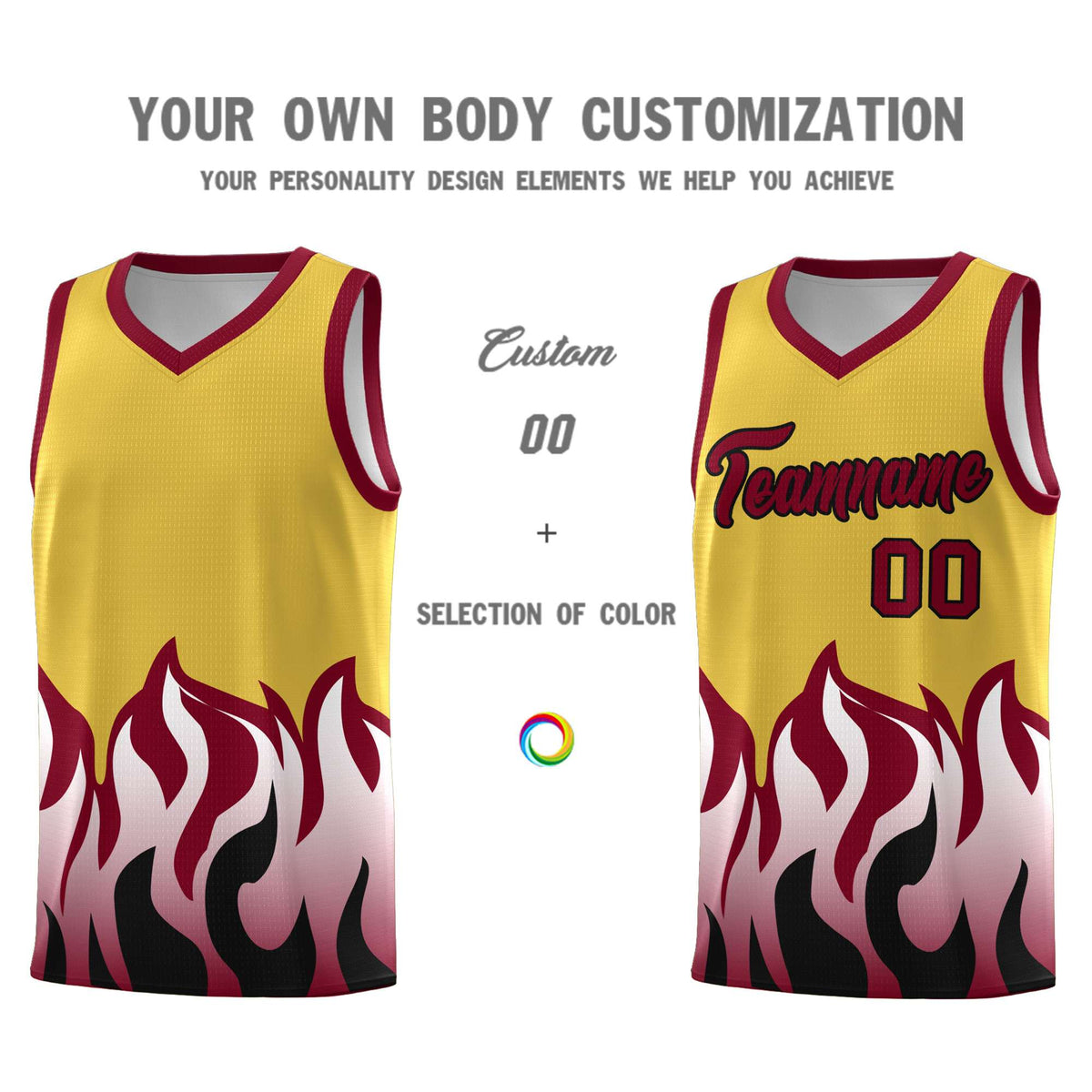 Custom Purple Crimson Hem Flame Pattern Fashion Sports Uniform Basketball Kits