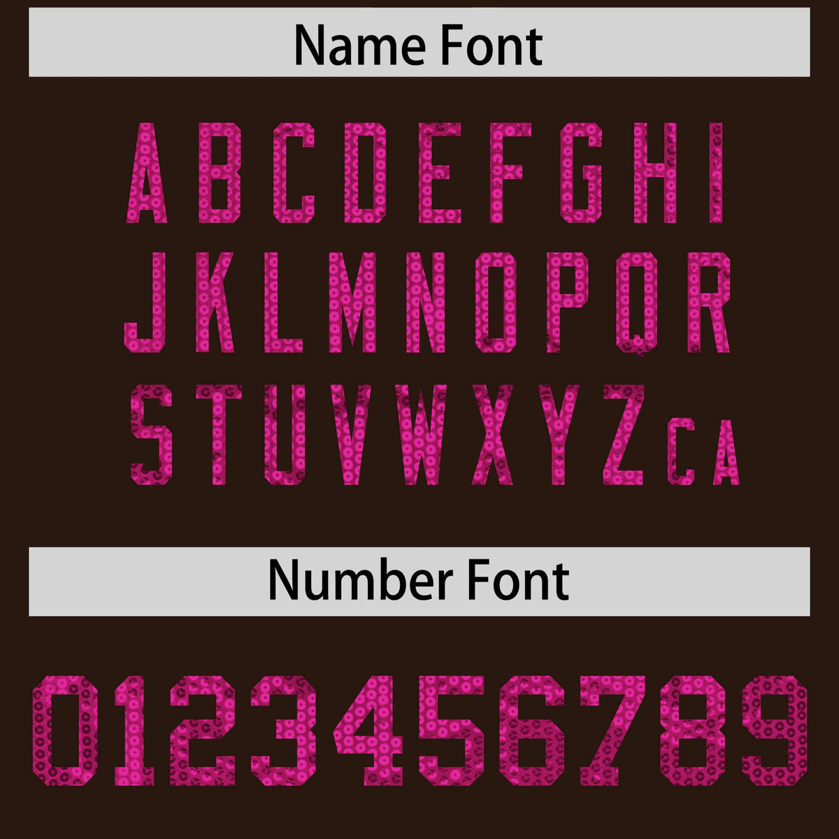 Custom Brown Sequined Tops Athletic Basketball Jersey