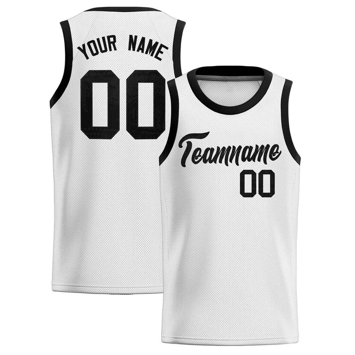 Custom White Sequined Tops Athletic Basketball Jersey