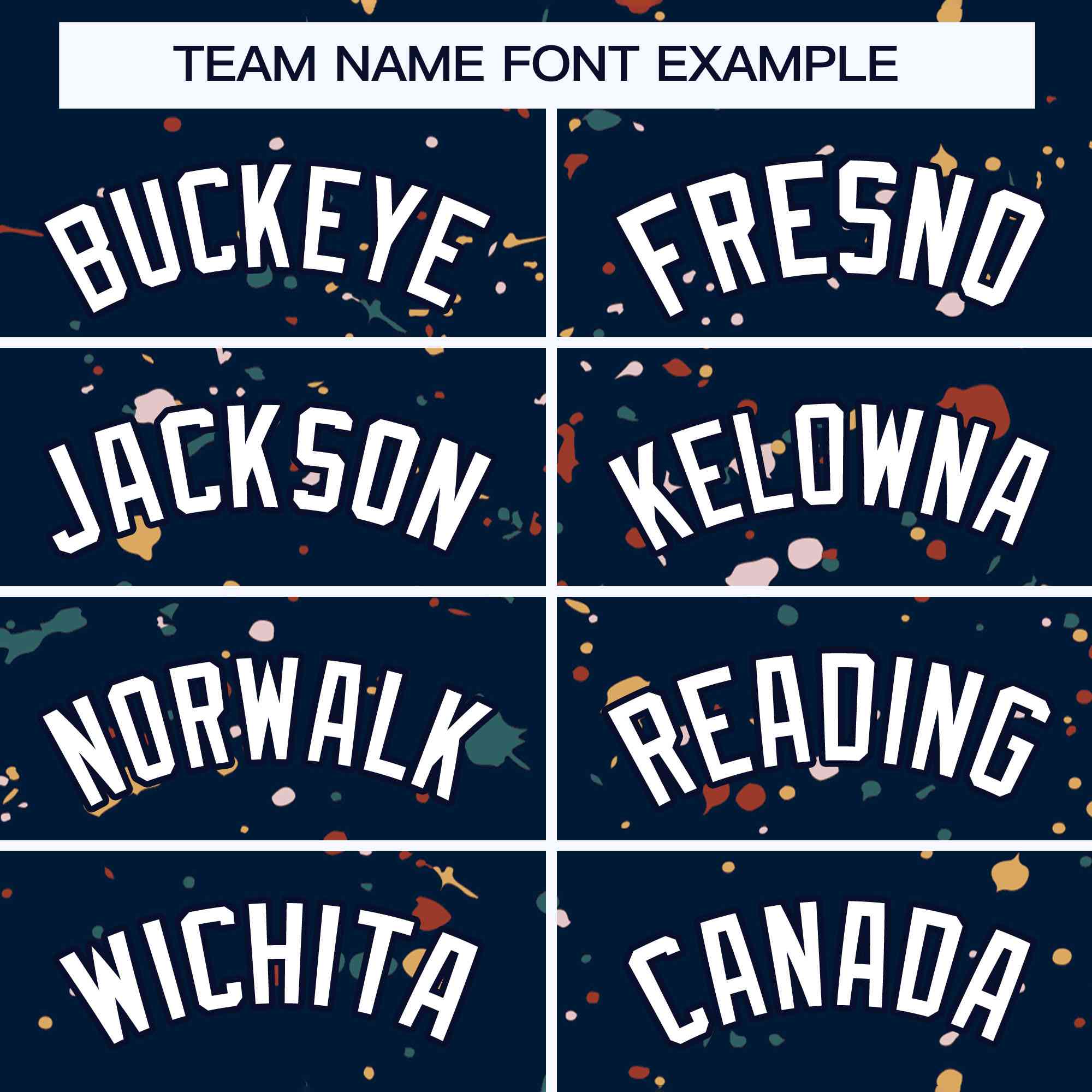 Custom Navy White Splash Graffiti Pattern Authentic Baseball Jersey