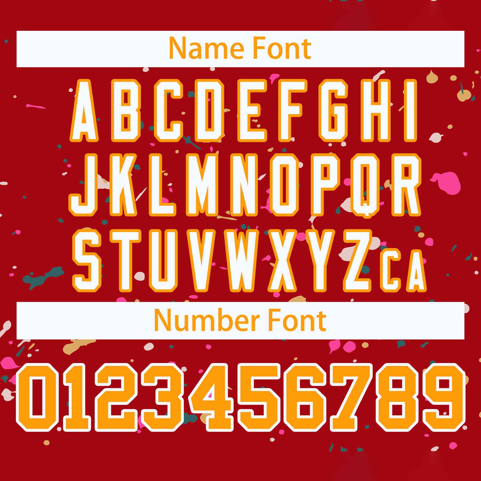 Custom Red Yellow-White Splash Graffiti Pattern Authentic Baseball Jersey