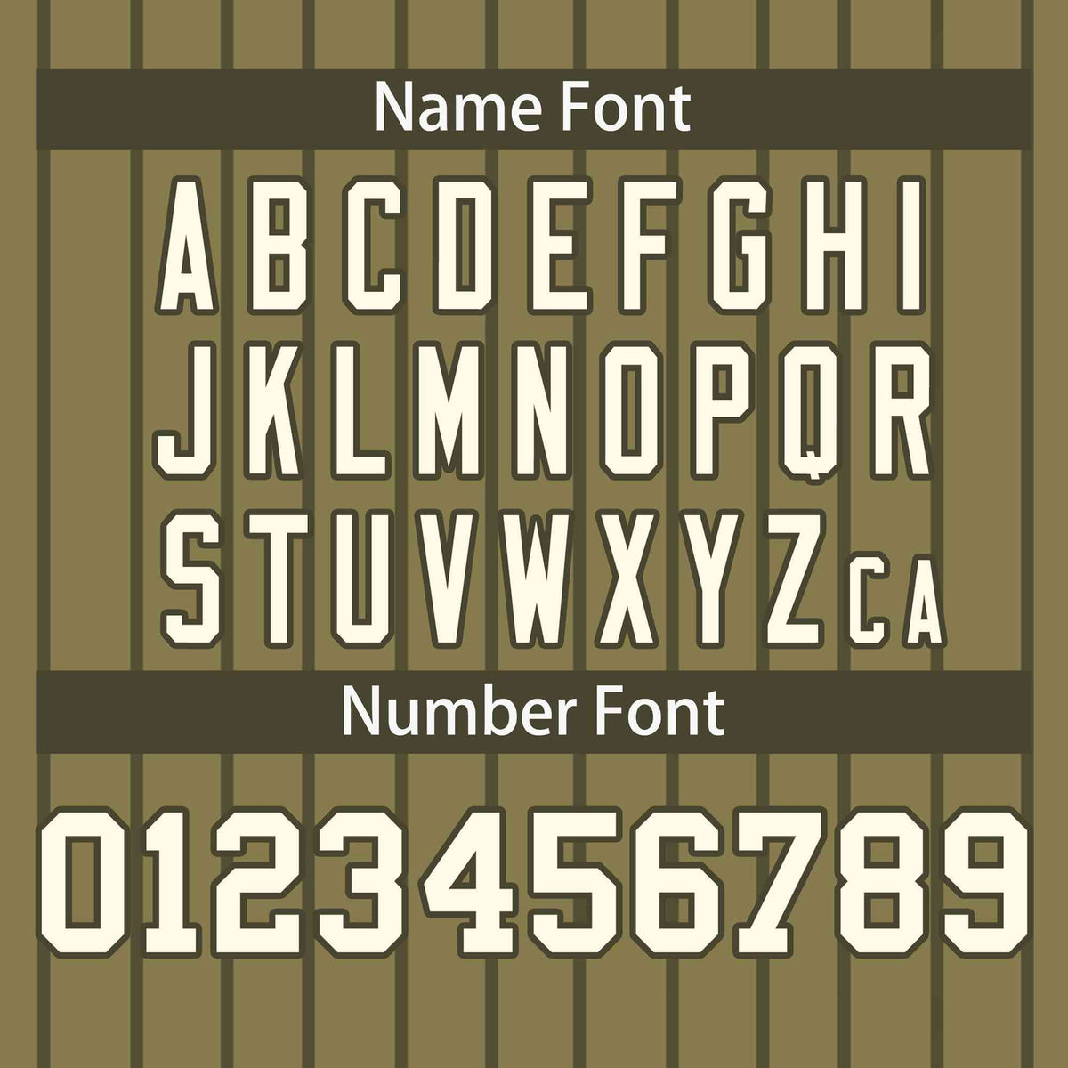 Custom Desert Yellow Olive Stripe Fashion Design Full Button Authentic Baseball Jersey