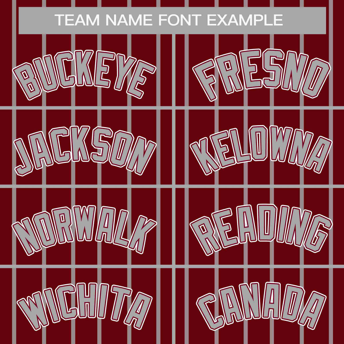 Custom Crimson Light Gray Stripe Fashion Design Full Button Authentic Baseball Jersey