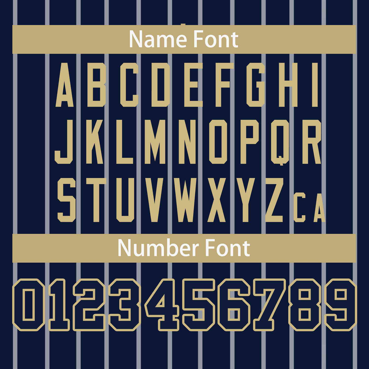 Custom Navy Cream-Light Gray Stripe Fashion Design Full Button Authentic Baseball Jersey