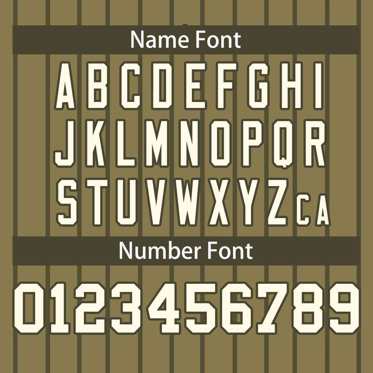 Custom Desert Yellow Olive Stripe Fashion Design Full Button Authentic Baseball Jersey