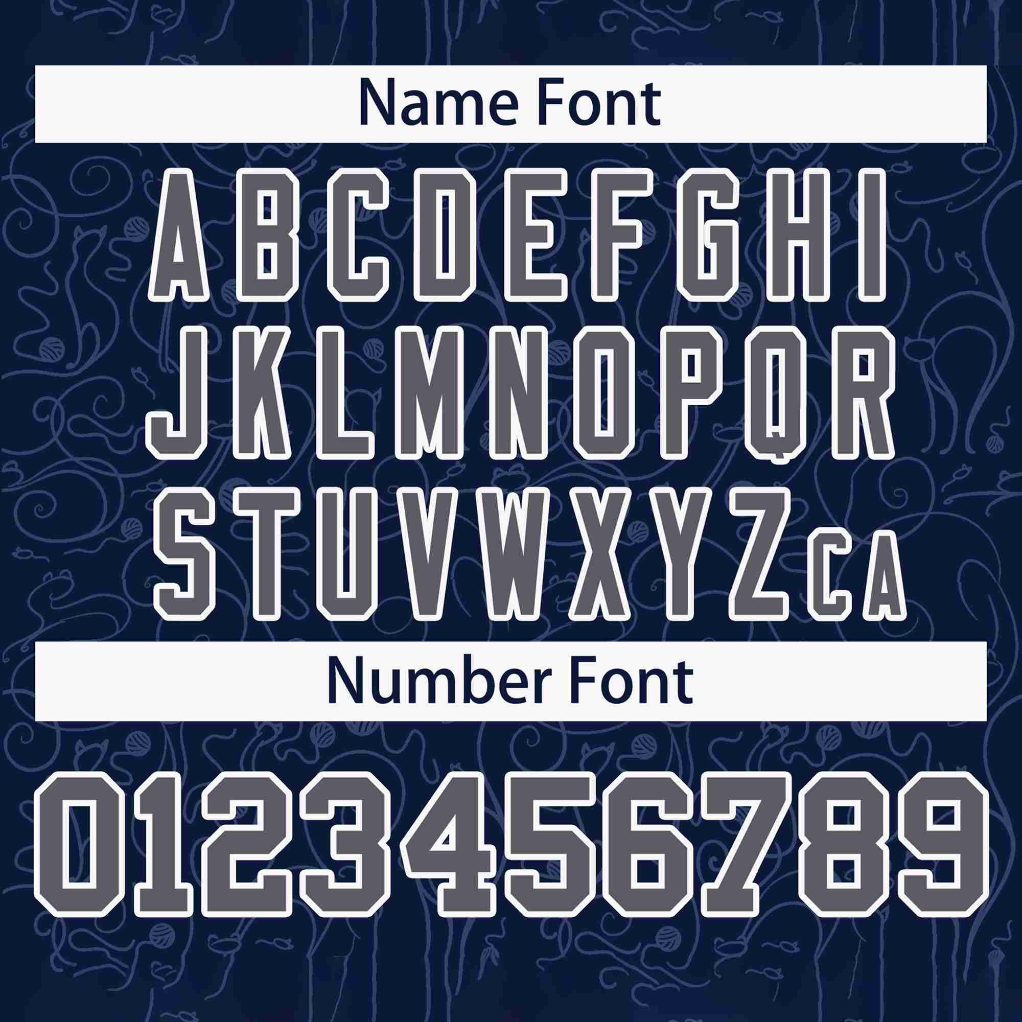 Custom Navy Gray Line Art Graffiti Pattern Design Authentic Baseball Jersey