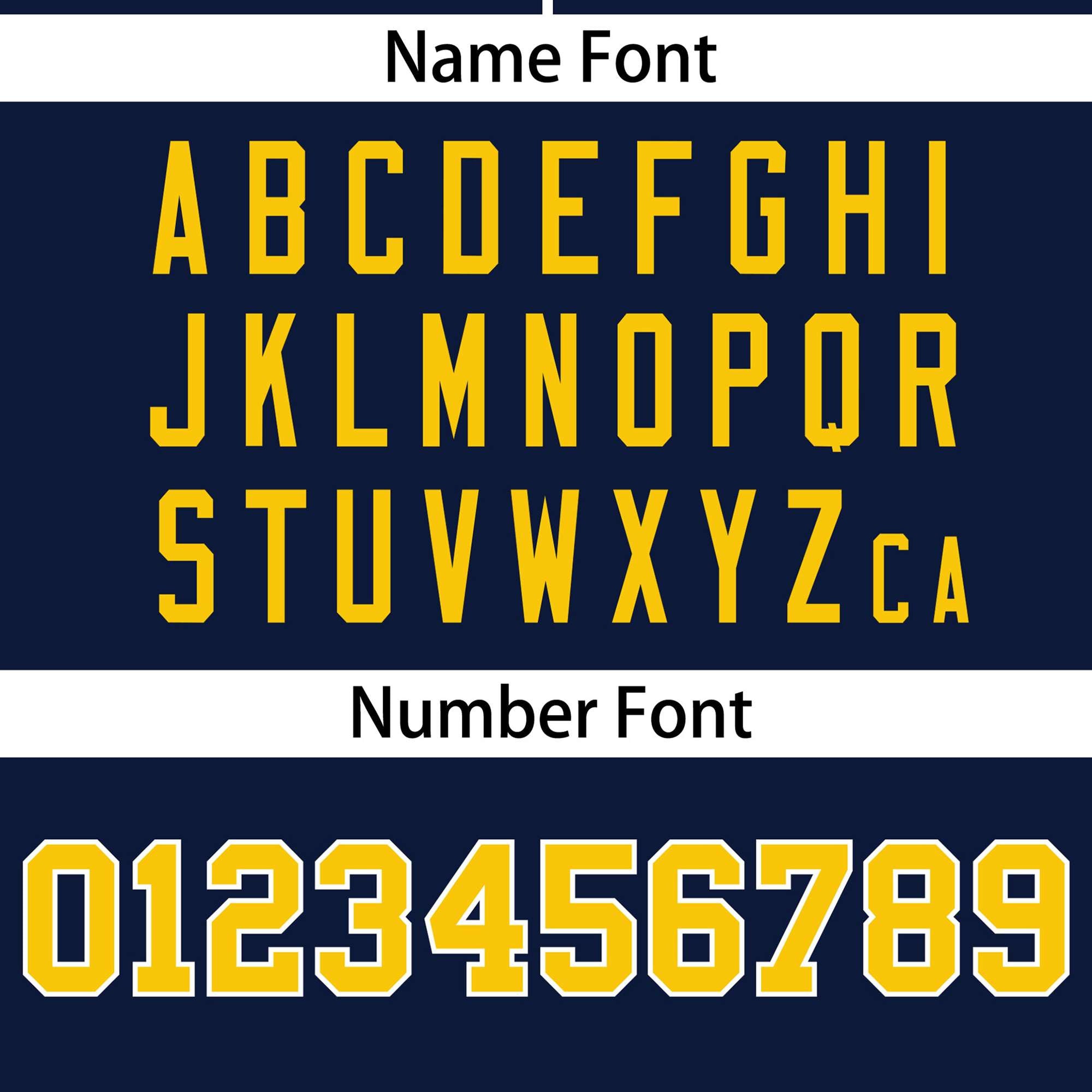 Custom Navy Gold Full Button Design Authentic Baseball Jersey