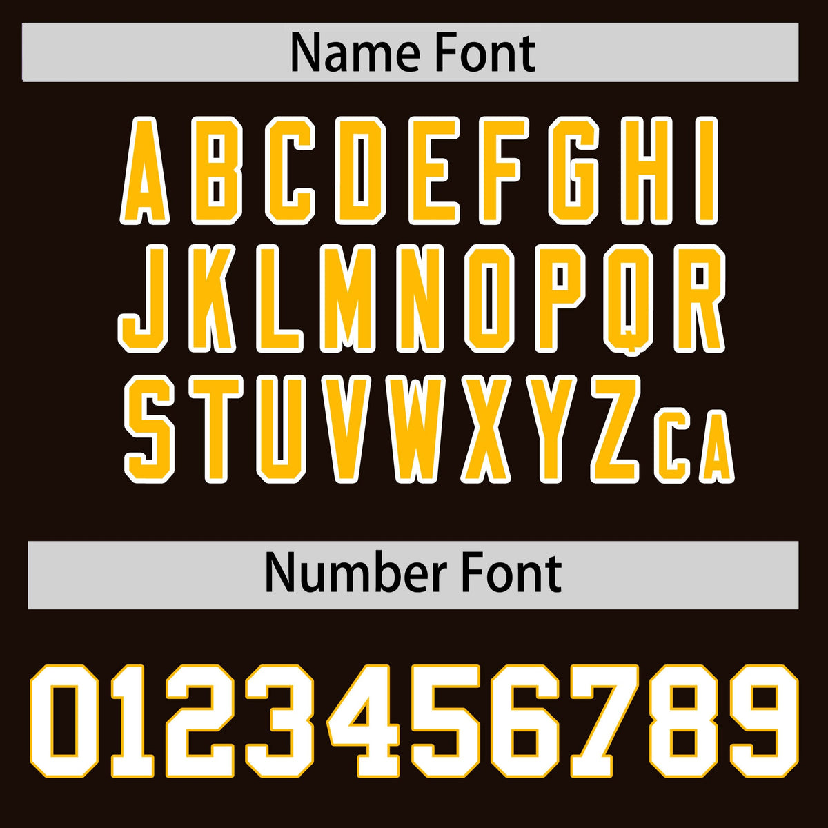 Custom Hockey Hoodie Jersey Brown Gold Classic Style Add Name,Number&amp;Logo