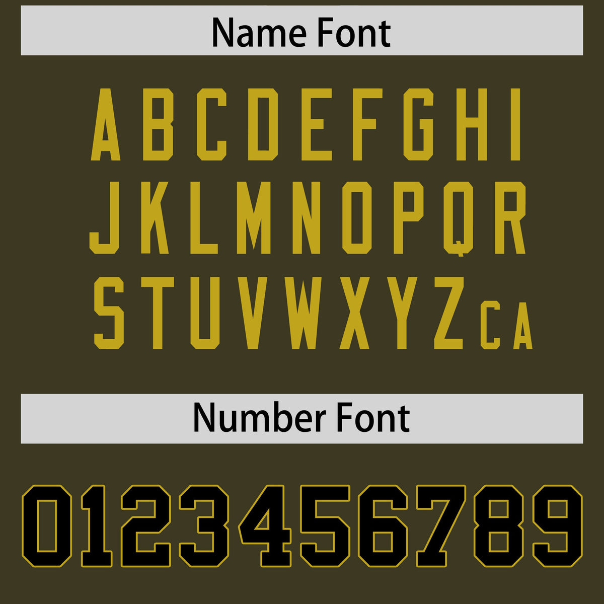 Custom Olive Black Old Gold Star Series Personalization Lace-Up Neck Hockey Jersey| KXKSHOP