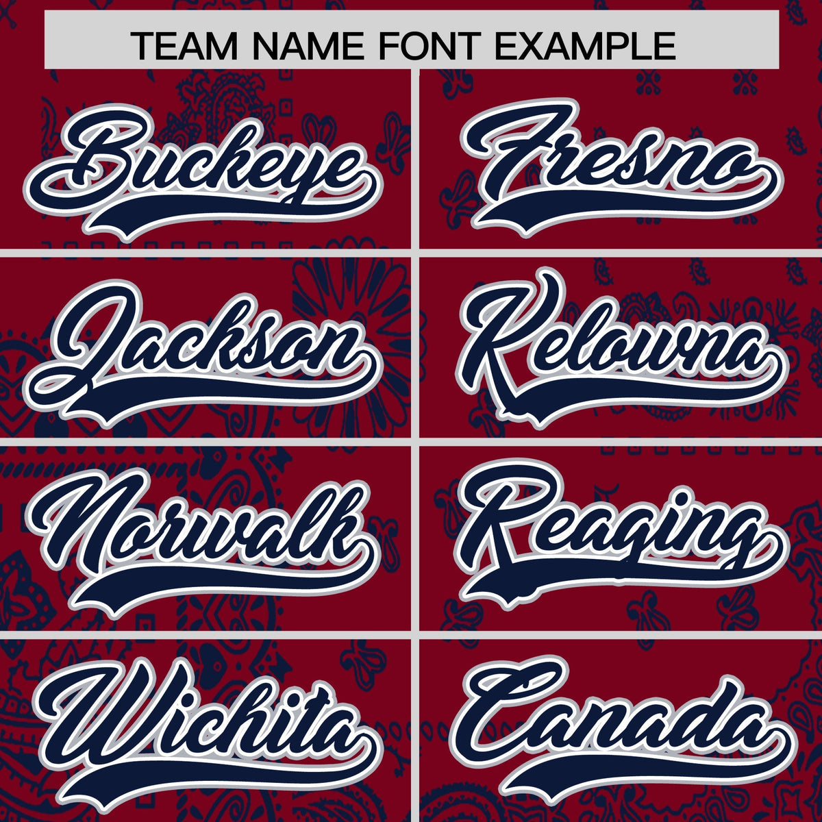 Custom Navy Crimson White Cashew Flower Graffiti Pattern V-Neck Hockey Jersey| KXKSHOP