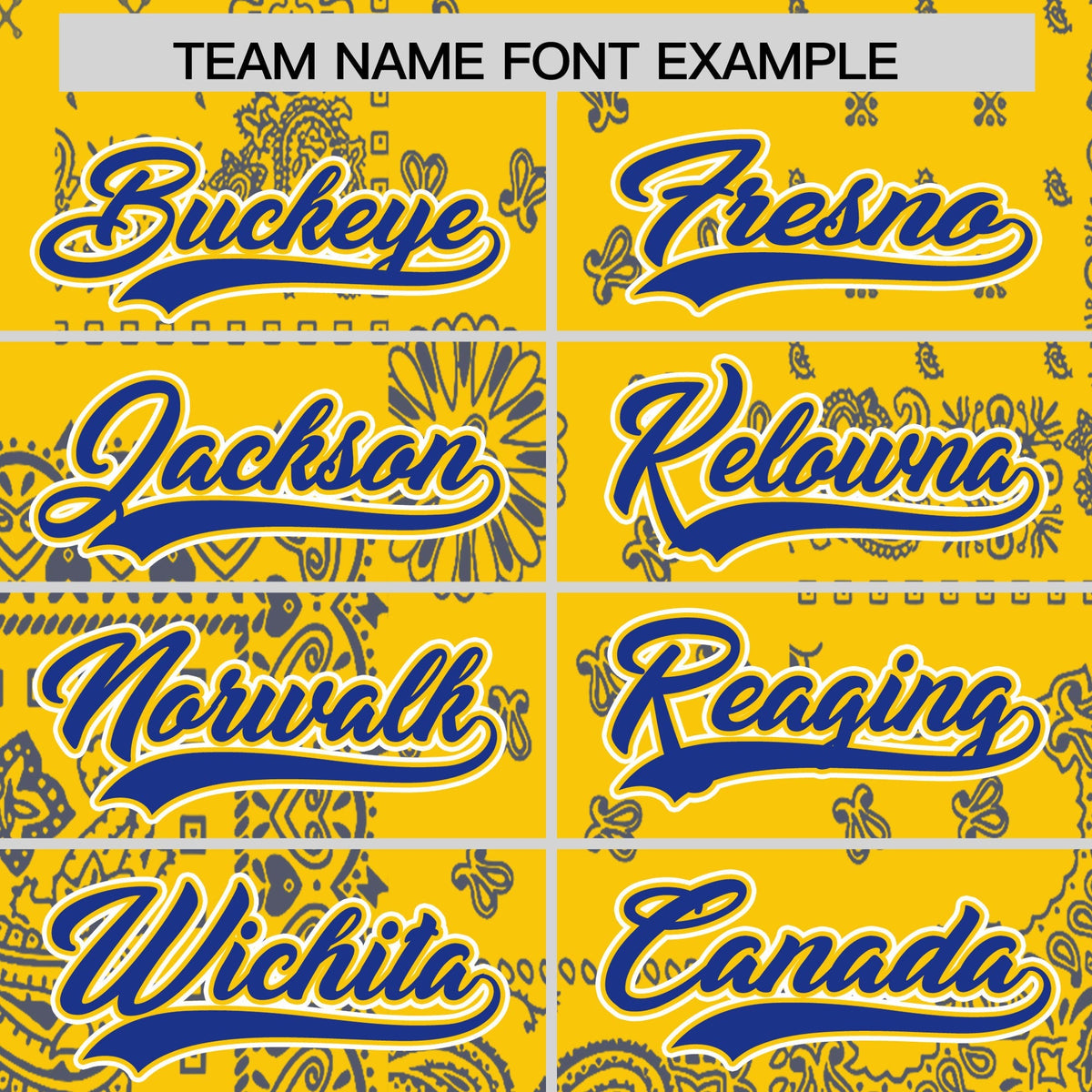 Custom Royal Gold White Cashew Flower Graffiti Pattern V-Neck Hockey Jersey| KXKSHOP