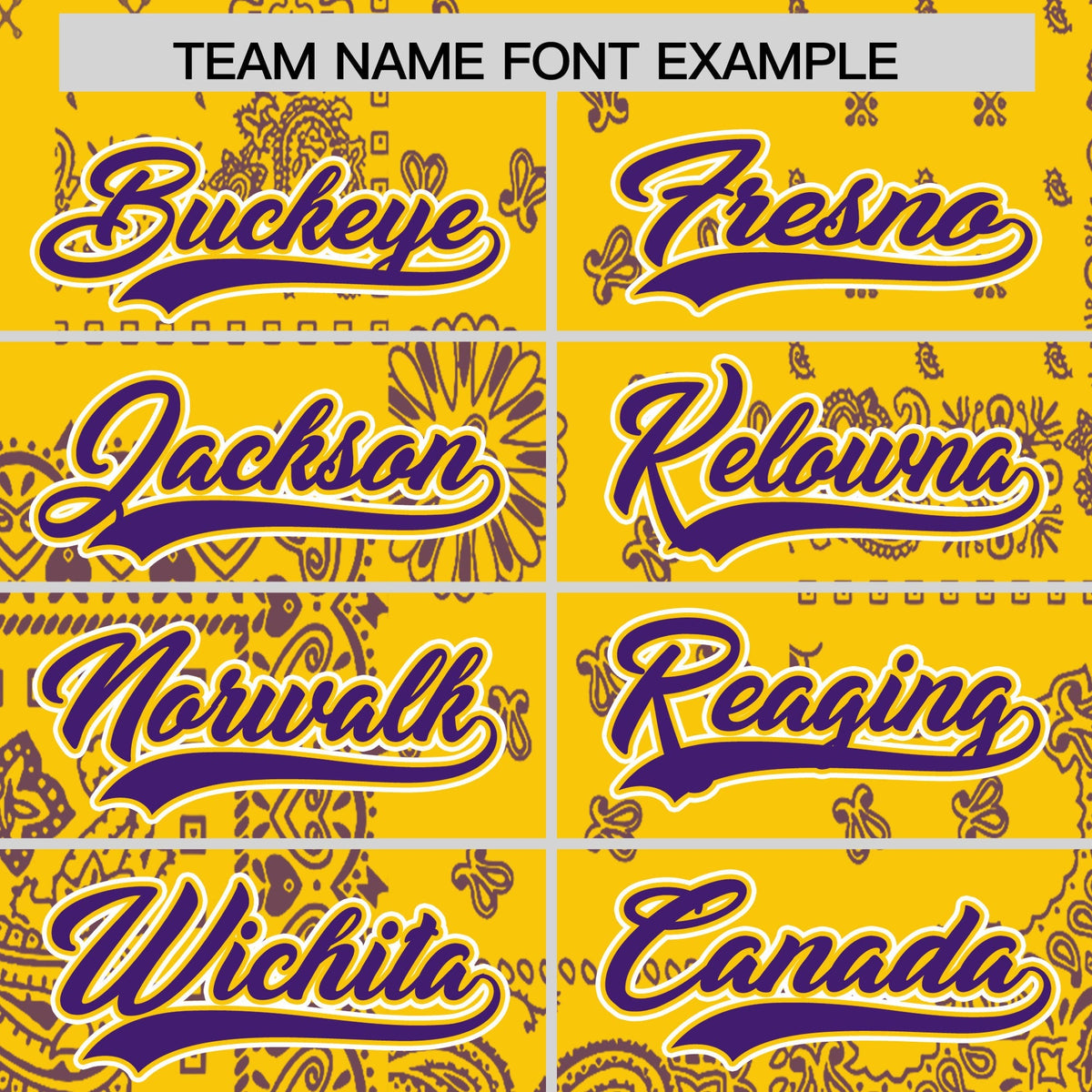 Custom Purple Gold White Cashew Flower Graffiti Pattern V-Neck Hockey Jersey| KXKSHOP