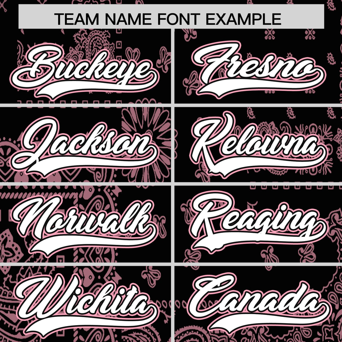 Custom Light Pink Black White Cashew Flower Graffiti Pattern V-Neck Hockey Jersey| KXKSHOP