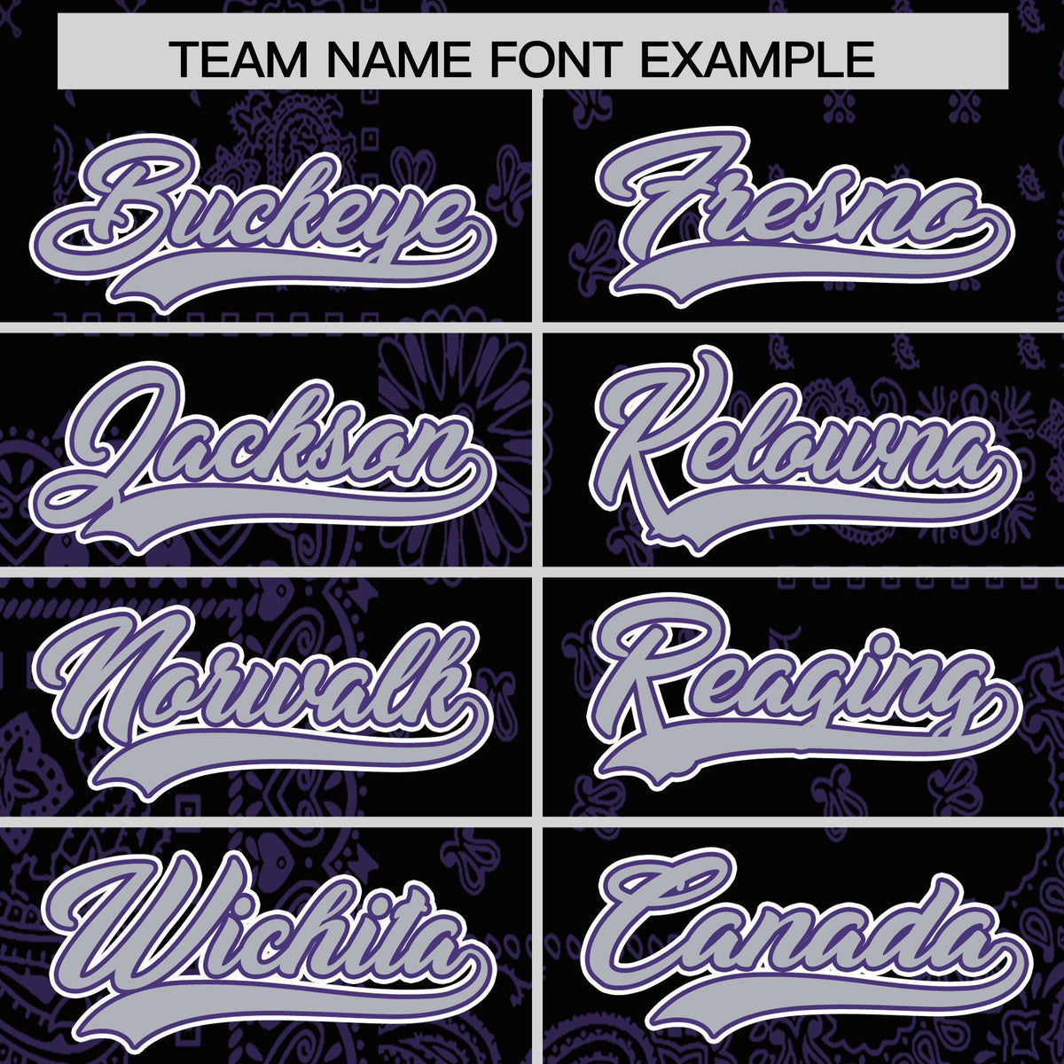 Custom Purple Black White Cashew Flower Graffiti Pattern V-Neck Hockey Jersey| KXKSHOP