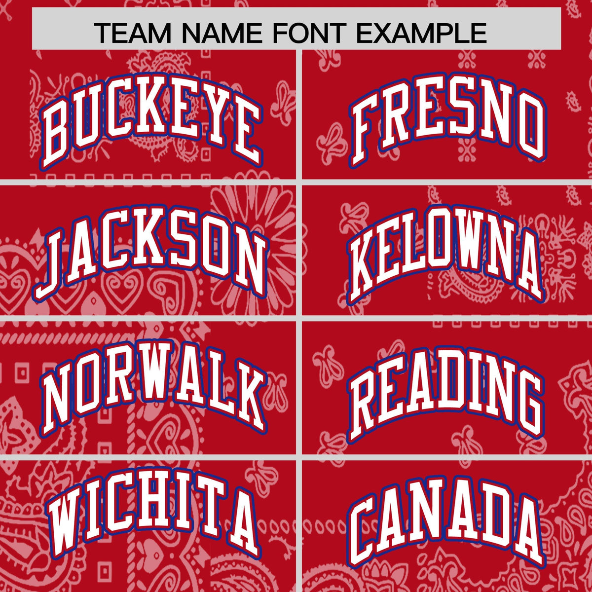 Custom Royal White Red Cashew Flower Graffiti Pattern V-Neck Hockey Jersey| KXKSHOP