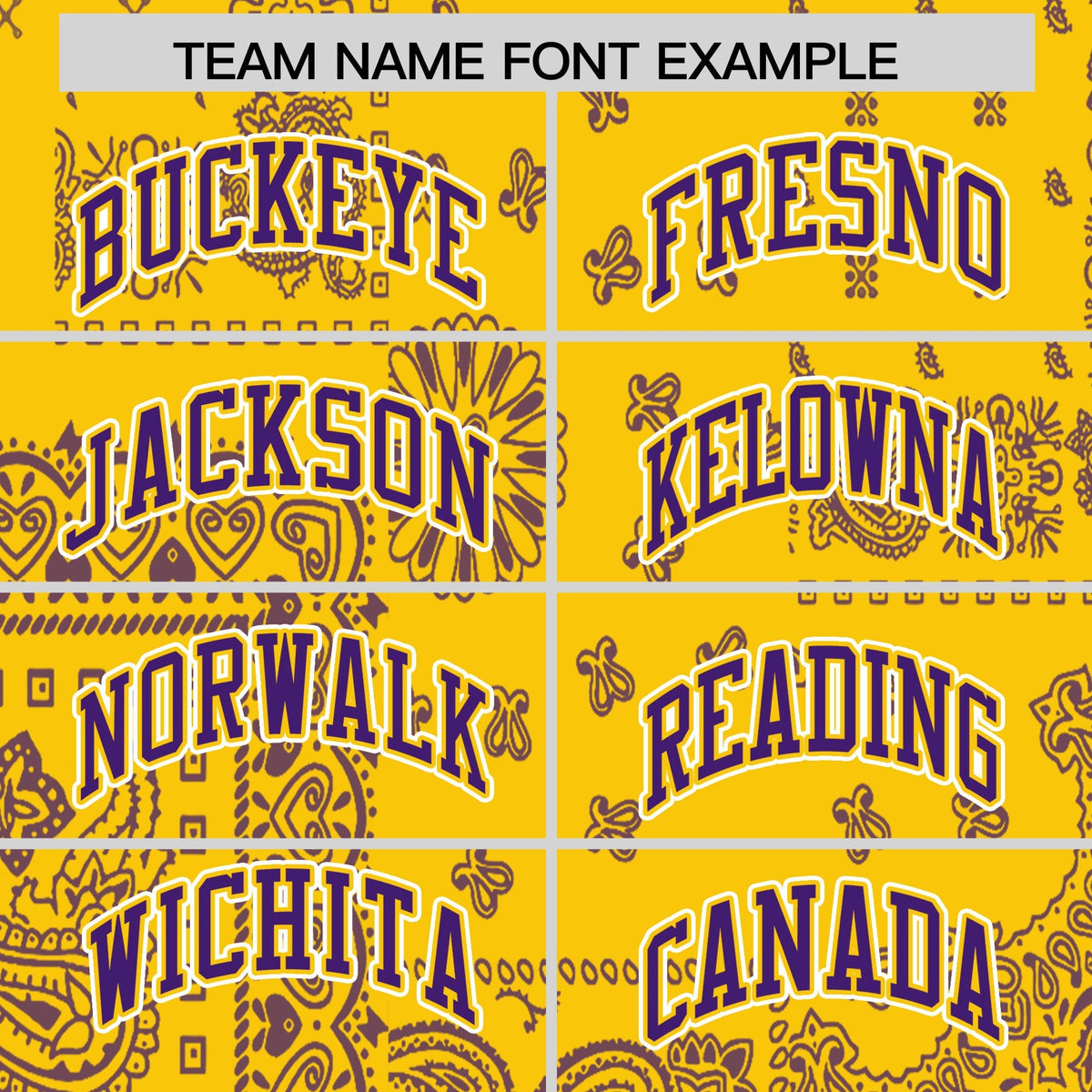 Custom Purple Gold White Cashew Flower Graffiti Pattern V-Neck Hockey Jersey| KXKSHOP