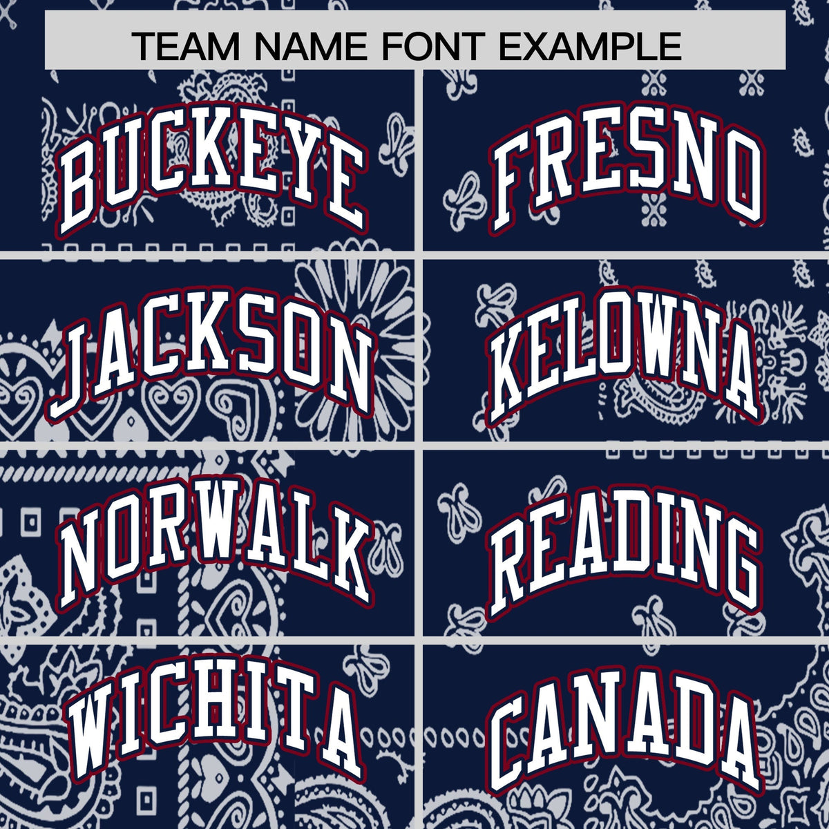 Custom White Navy Crimson Cashew Flower Graffiti Pattern V-Neck Hockey Jersey| KXKSHOP