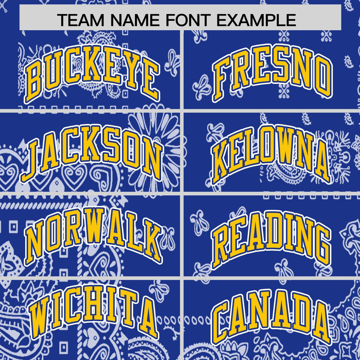 Custom Gold Royal White Cashew Flower Graffiti Pattern V-Neck Hockey Jersey| KXKSHOP