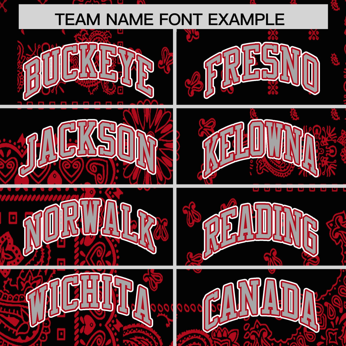 Custom Red Black White Cashew Flower Graffiti Pattern V-Neck Hockey Jersey| KXKSHOP