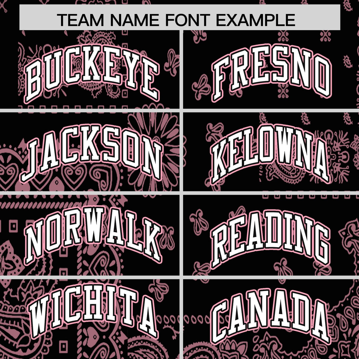 Custom Light Pink Black White Cashew Flower Graffiti Pattern V-Neck Hockey Jersey| KXKSHOP