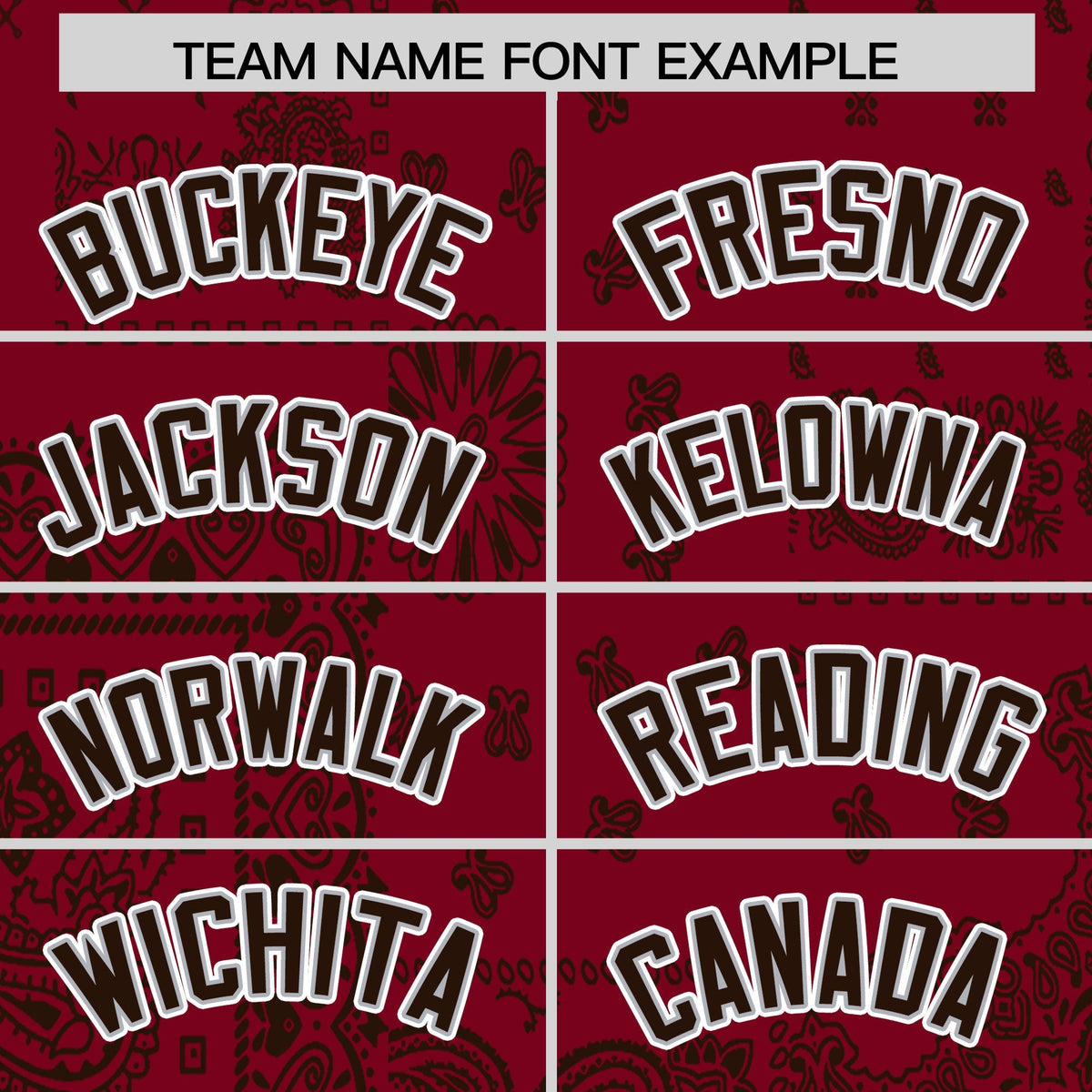 Custom Brown Crimson White Cashew Flower Graffiti Pattern V-Neck Hockey Jersey| KXKSHOP