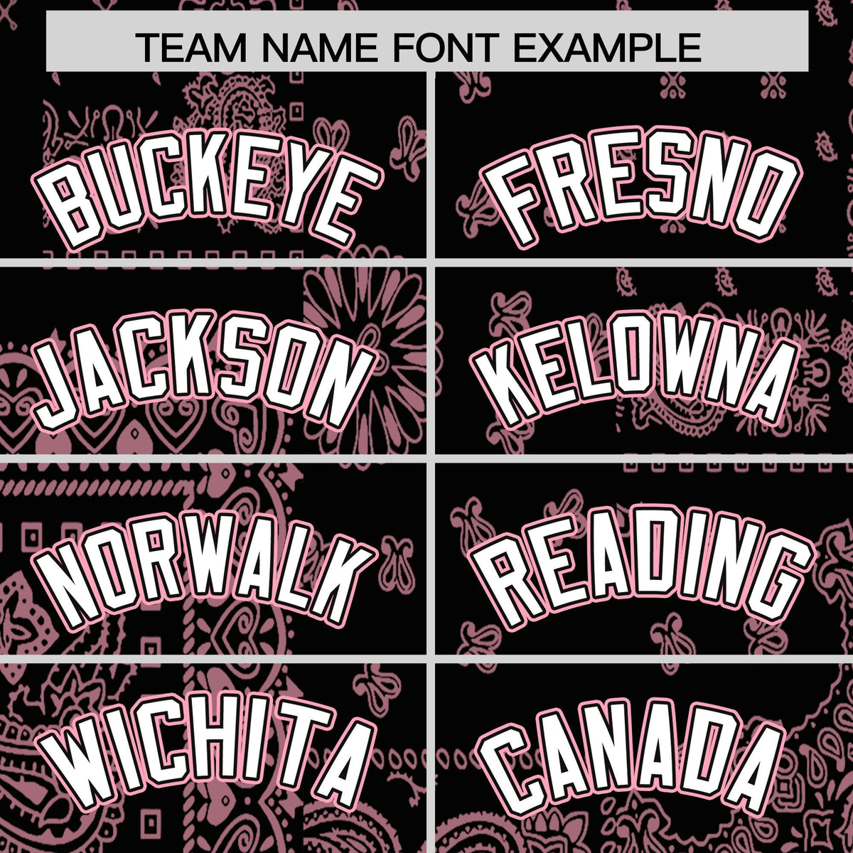 Custom Light Pink Black White Cashew Flower Graffiti Pattern V-Neck Hockey Jersey| KXKSHOP