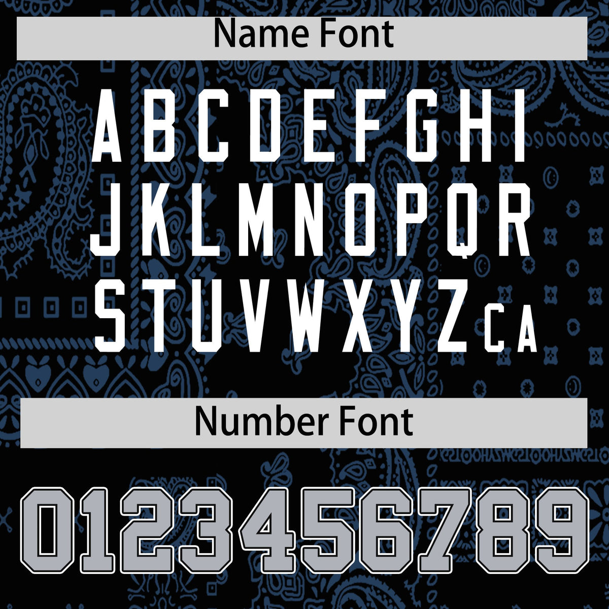 Custom Midnight Blue White Black Cashew Flower Graffiti Pattern V-Neck Hockey Jersey| KXKSHOP