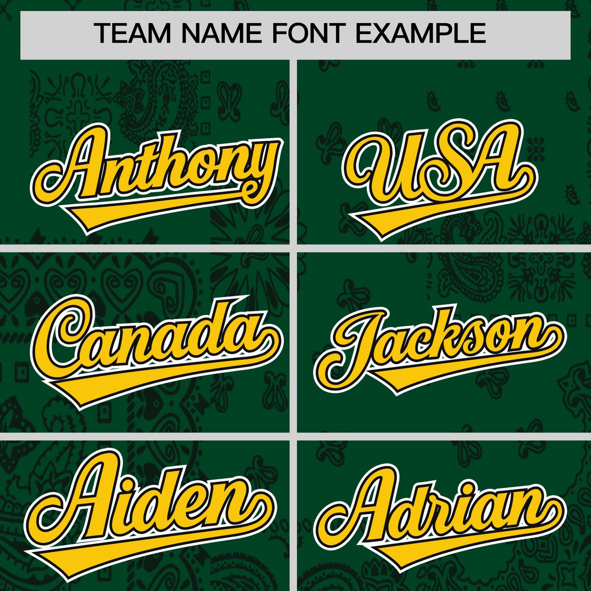 Custom Green Black White Cashew Flower Graffiti Pattern V-Neck Hockey Jersey| KXKSHOP