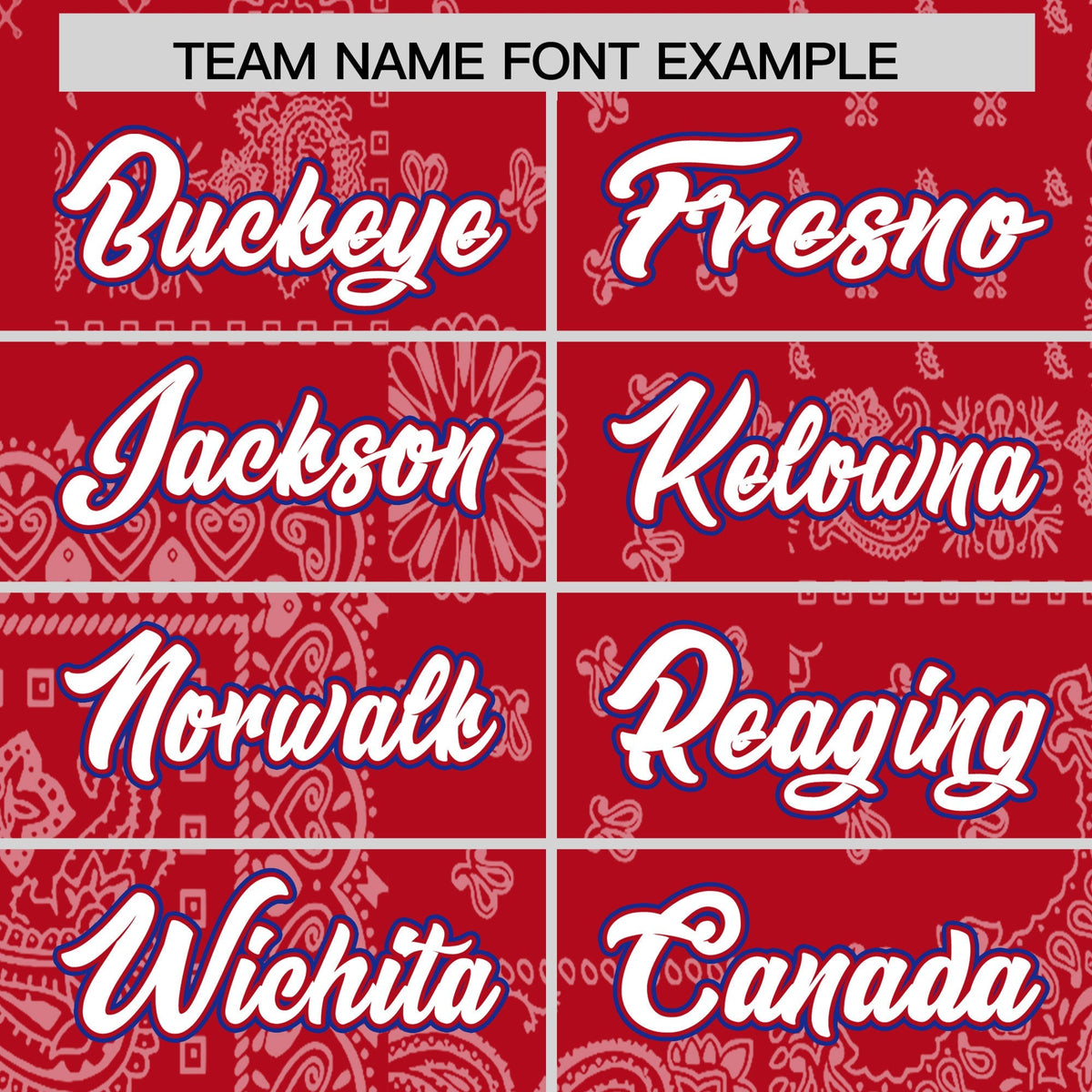 Custom Royal White Red Cashew Flower Graffiti Pattern V-Neck Hockey Jersey| KXKSHOP