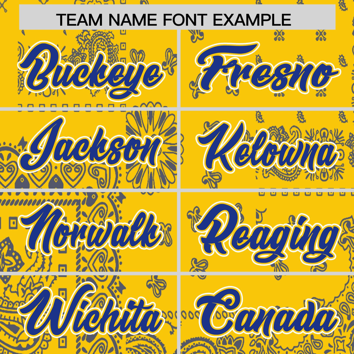 Custom Royal Gold White Cashew Flower Graffiti Pattern V-Neck Hockey Jersey| KXKSHOP